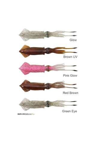 Savage Gear 3d Tpe Swim Squid 125mm 25g 2 Adet Suni Yem