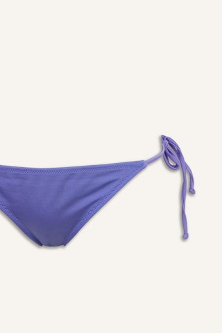 Defacto Regular Fıt Bağcıklı Bikini Altı T3670az26smpr452 Mor-pr452
