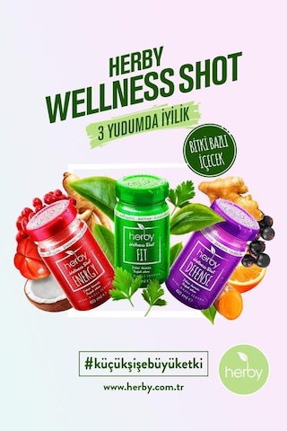 Herby Wellness Shot Deneme Paketi X12