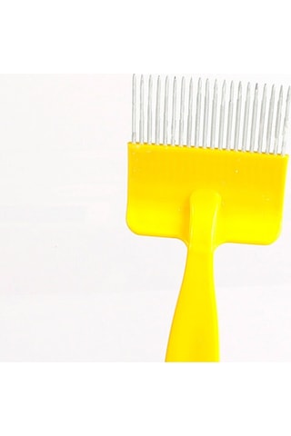 Gümüş Petek Plastik Sır Tarağı