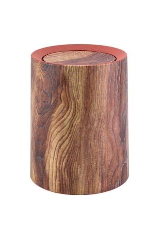 Pazly Yatak Taklit Suntek Retro Kutusu Konteyneri Kahverengi Çöp Ahşap 13l Nc Kahverengi