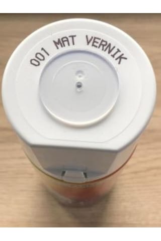 Akçalı Şeffaf Sprey Mat Vernik 400 ML