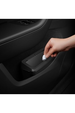 Ayrex Spigen Tesla Model Y Juniper 2026-2025 Araç İçi Çöp Kutusu/manyetik Kapaklı Kapı İçi Çöp Kovası To281j Genel