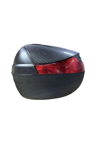 Wogen Wogen 33 Lt Siyah Karbon Motosiklet Arka Çanta Topcase