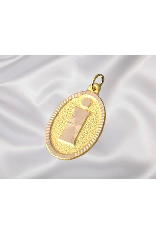 Nezihhan 14 Ayar Altın İ Harf Kolye