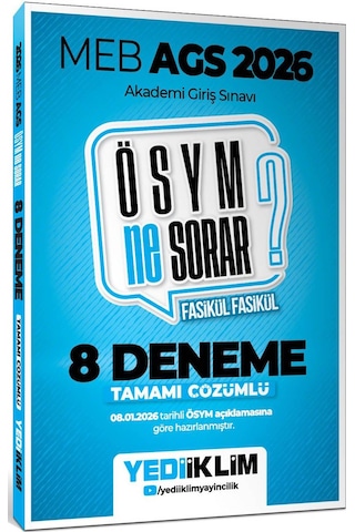 Yediiklim 2026 Meb Ags Ösym Ne Sorar Tamamı Çözümlü 8 Fasikül Deneme Sınavı
