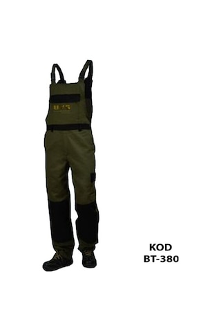 Iş Tulumu Bahçıvan Ilave Dizlikli Haki