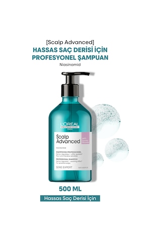 L'Oréal Professionnel Serie Expert Scalp Advanced Hassas Saç Derisi Için Profesyonel Şampuan 500 ML