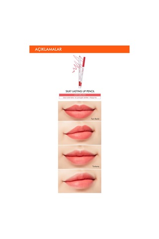 Missha Silky Lasting Lip Pencil İpeksi Dokuda Kalıcı Dudak Kalemi Lost Girl