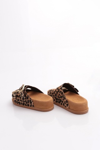 Dgn 8145 Kadin Terlik Leopar