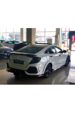 Honda Cıvıc Fc5 2016-2020 Arka Camurluk Kabartma Dızayn A  Typer