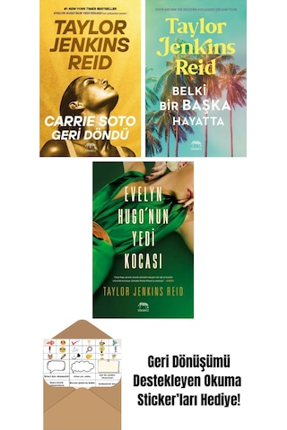 Carrie Soto Geri Döndü + Belki Bir Başka Hayatta + Evelyn Hugo Nun Yedi Kocası
