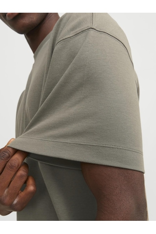 Jack & Jones Erkek Loose Fit Kisa Kollu Tisört - Urban - 12254412 Bungee Cord Çok Renkli