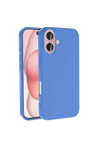 Effox  İphone Uyumlu 16 Kılıf Lsr Lansman Kapak-mavi Mavi