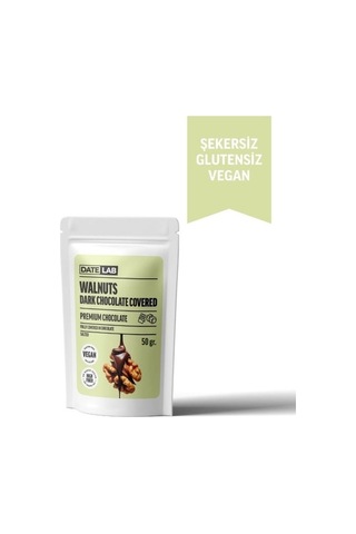 Hurmalab Şekersiz Çikolata Kaplı Ceviz 50g 50 G