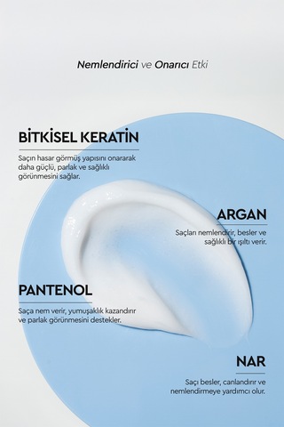 Otacı Nemlendirici & Canlandırıcı Bitkisel Saç Bakım Maskesi- Kuru Ve Yıpranmış Saçlar