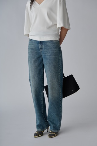 Suud Collection Mavi Courtney Straight Jean
