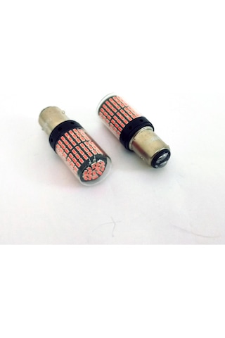 144 Led Kırmızı Fren Lambası Çift Duy 1157