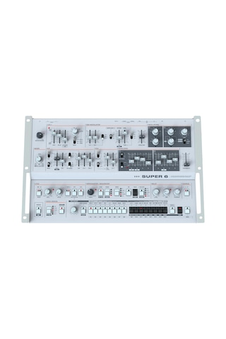 Udo Audio Super 6 Desktop Analog Hibrit Masaüstü Synthesizer Beyaz