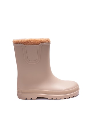Igor İgor W10290 Tokio Burreguito Bej Ortopedik Kürklü Erkek Çocuk Yağmur Çizme 001