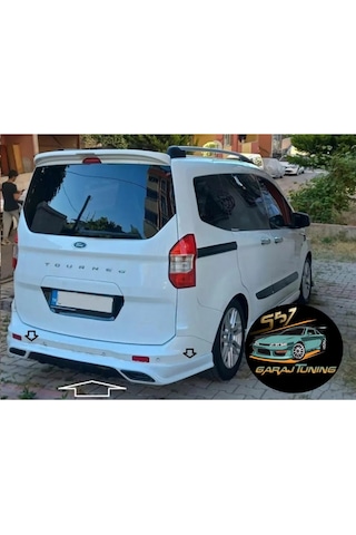 Ford Courier Arka Tampon Eki 2013-2022 Fiberglass Boyasız