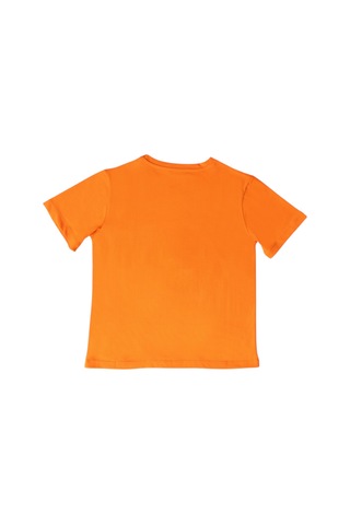 No Fear Baskılı Erkek Çocuk T-shirt B500318 Turuncu