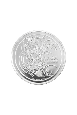 AgaKulche Kaplan Gümüş Sikke Coin