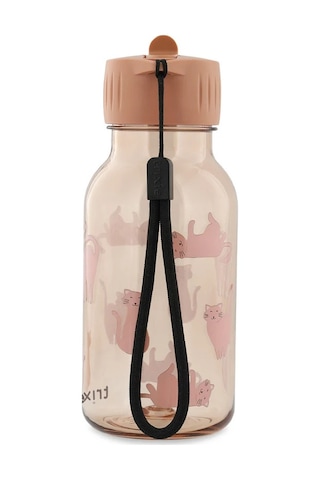 Trixie Tritan Unisex Çocuk Suluk 350 Ml Charming Cat 07-143 Somon