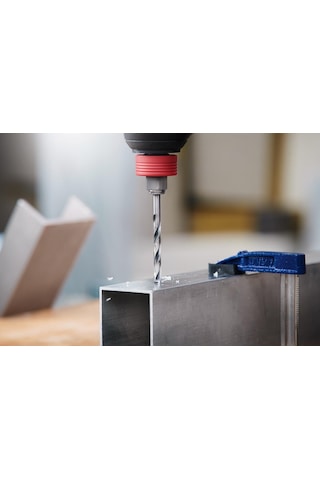 Bosch HSS PointTeQ HEX 4.2mm 10'lu Altıgen Şaftli Metal Delme Ucu - 2608577544