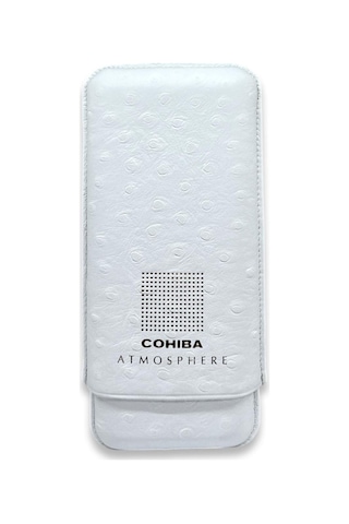 Cohiba Atmosphere Deri Puro Kılıfı 3lü Beyaz 64ring