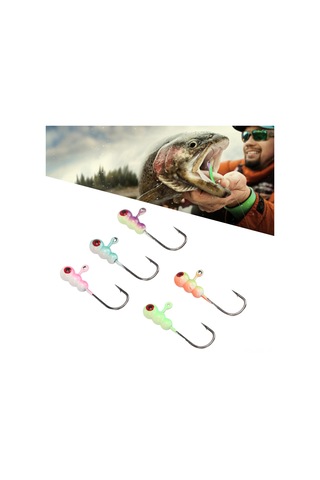 Geeroyoo 50 Adet Yüksek Karbon Çelik Micro Jig Hook Seti - Keskin Uçlu, Taşınabilir Depolama Kutuları İle Deniz Ve Tatlı Su Balıkçılığı İçin