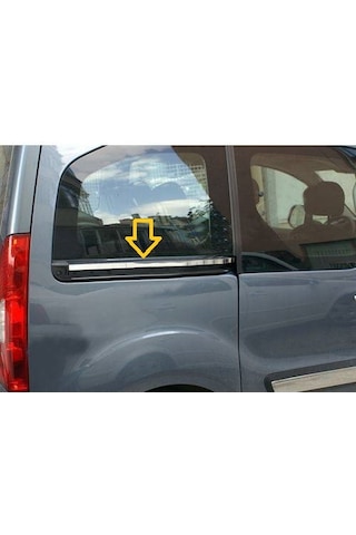 Peugeot Partner Tepee Krom Sürgü Nikelajı 2 Parça 2008 Üzeri