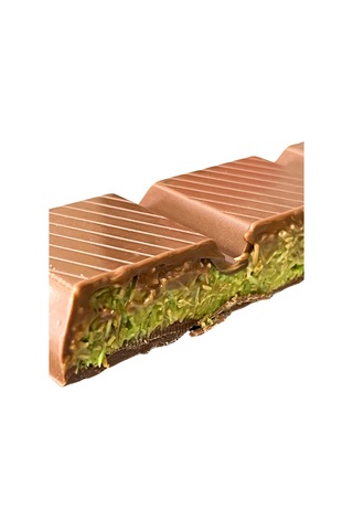 Çıtır Kadayıflı Antep Fıstığı Dolgulu Sütlü Tablet Çikolata 200gr Dubai Çikolatası