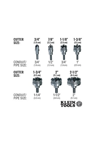 Küçük Tools 1 1/8 Inç Sert Metal-delik Açıcı, 31850
