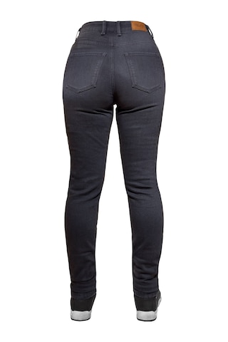 The Biker Jeans Lucy Black Cordura Korumalı Motosiklet Kot Pantolonu Antrasit