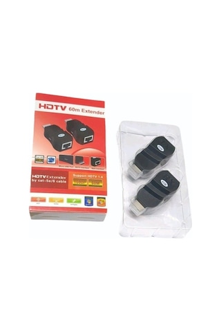 60 Metre Hdmi Extender Cat6 İle 60 Metre Hdmi Uzatıcı Güç Destekli 60 Metre Hdmi Uzatıcı
