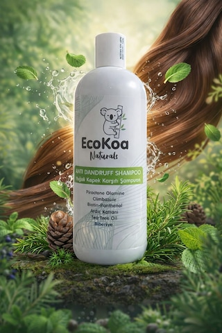 Ecokoa Naturals Kepek Ve Egzama Karşıtı Şampuan Antı Dandruff Shampoo 400 Ml Diğer