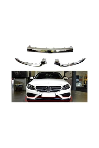 Mercedes W205 Tampon Nikelaj Amg Seti Krom 2014-2018 Mercedes W205 Tampon Nikelaj Amg Seti Krom 2014-2018