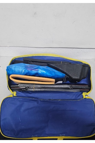 Tam Donanımlı Trafik İlk Yardım Seti Boyunluk Reflektör Cam Buz Kazıyıcı Lastik Sabitleme Takozu 401073