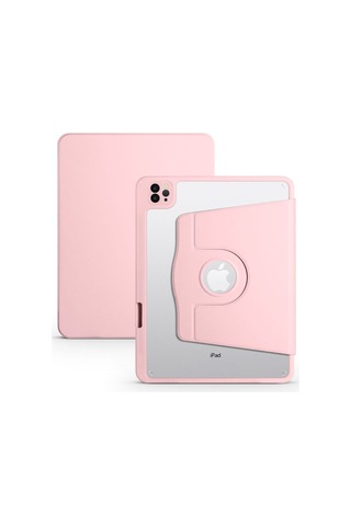 Apple Uyumlu iPad 10.2 2021 9.nesil Kılıf Zore Termik Kalem Bölmeli Dönebilen Standlı Kılıf Kapaklı Kılıf