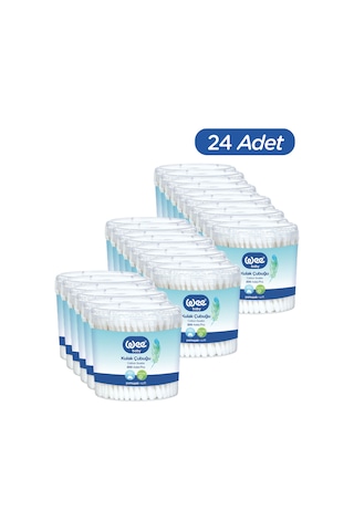 Wee Baby 200'lü Bebek Kulak Çubuğu (200x24 4800 Adet)