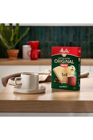 Melitta 1x4 Original Intense Kahve Filtre Kağıdı - 80 Adet