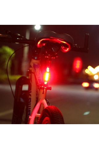 Buffer Usb Şarj Edilebilir Parlak Bisiklet Led  Lamba