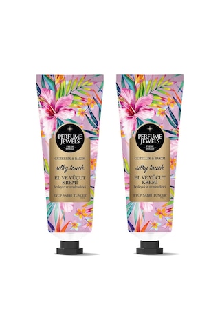 Eyüp Sabri Tuncer Perfume Jewels Silky Touch El ve Vücut Kremi 50 Ml / 2 Adet