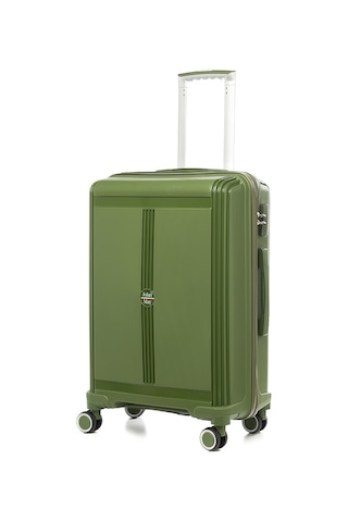 Unisex Jmy8101.05 John May Silikon Valiz Orta Boy 67x41x29cm Haki Haki