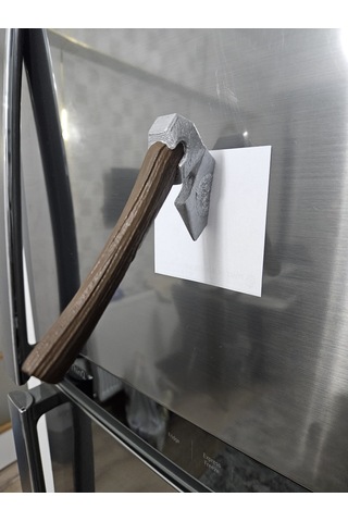 Mıknatıslı Plastik Balta - Buzdolap Magnet Dekorasyon Hediyelik