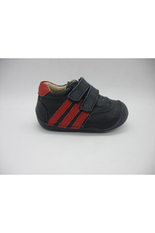 Angelokids Toddler 02100 Deri Ortopedik Ilk Adım Ayakkabı 19-23 Lacivert
