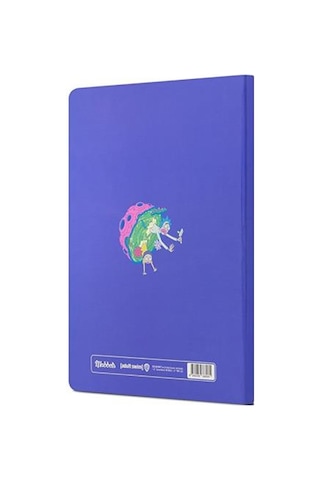 Mabbels Sert Kapak Butik Defter Rick And Morty Mor 80 YP 15x21 DFT-388081 Mor
