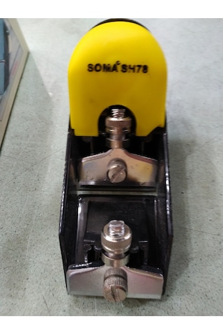 Soma Avuçiçi Mini Ahşap Rende Ufak Planya Çift Bıçak