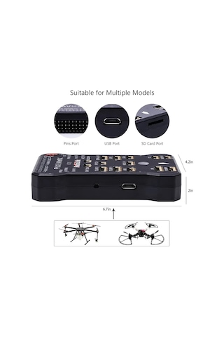Radiolink Pıxhawk V3.0 Güç Modülü +güvenlik Anahtarı +bağlantı Kablosu +tfcard 4g + Buzzer+ Montaj Köpüğü